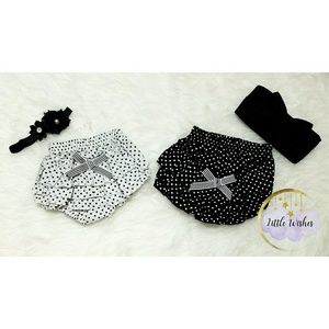 Baby fashion ruffled diaper cover Polka Dots